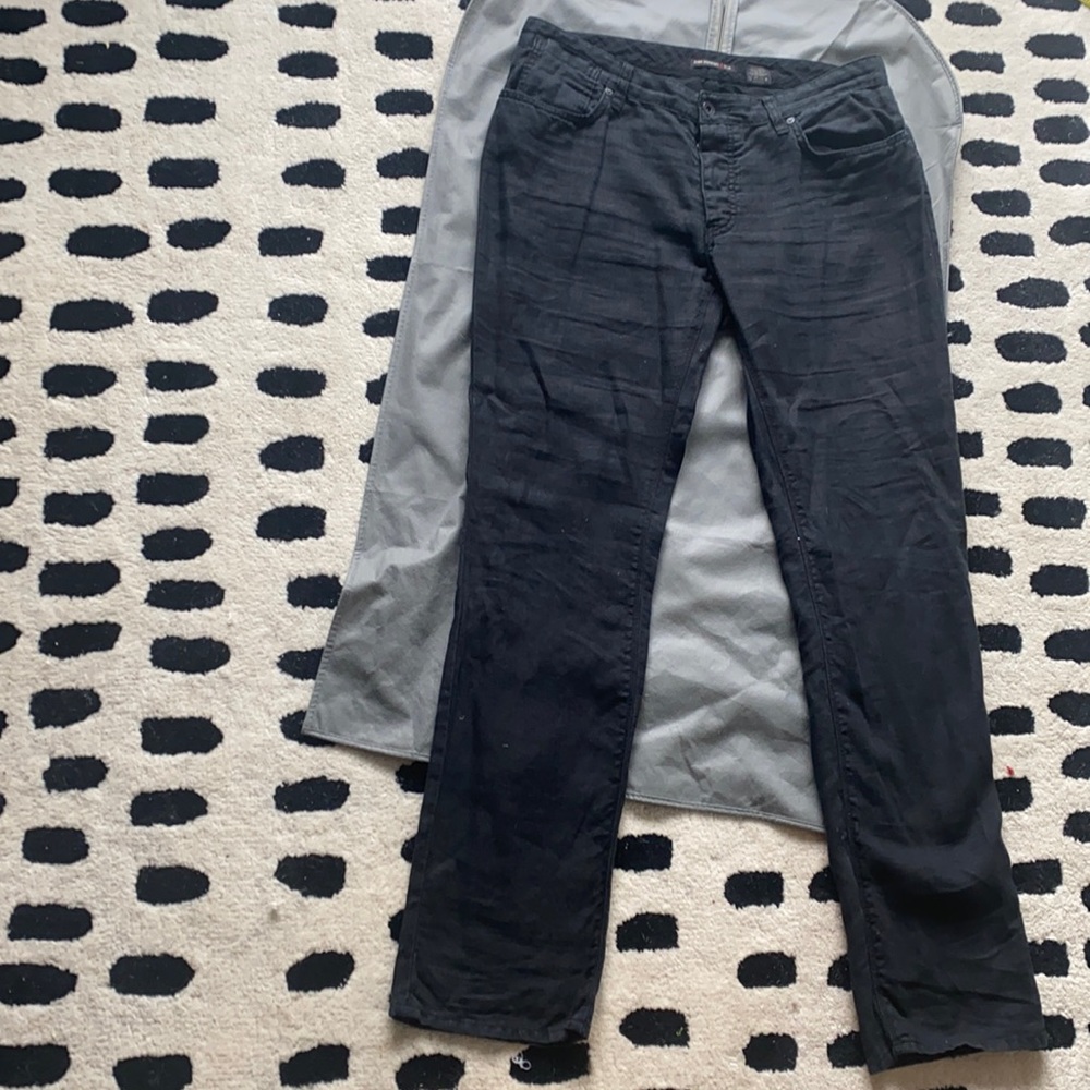 John Varvatos Black Men Pants